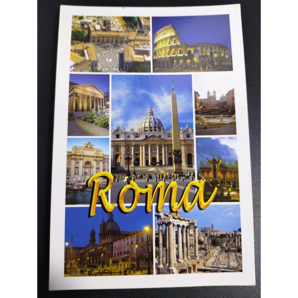 Roma 20 Color Souvenir Postcards Set